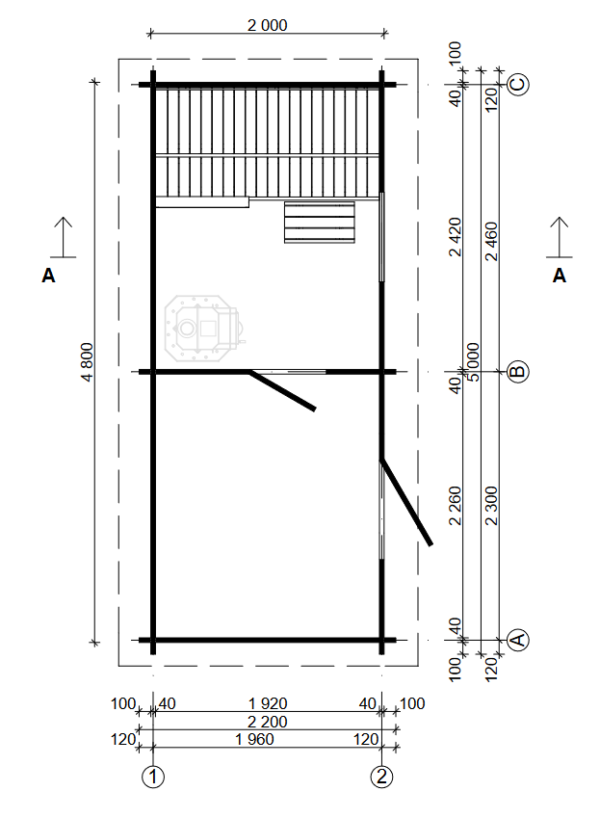 Kärusaun Moderni sauna ja puhkeruumiga - Image 3