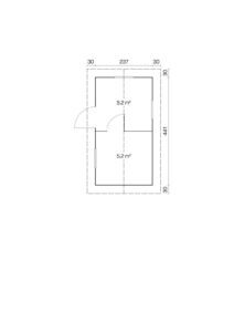 Sauna préfabriqué Piha-Tuuri 11 avec une pièce de détente – Image 4