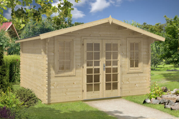 Garden house Aino, door and windows with a glazed unit - Image 1