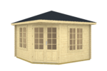 Casa de jardim Aruba, porta e janelas com uma unidade envidraçada - Image 2