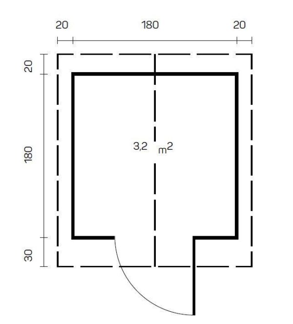 Prefabricated garden house Betty - Image 3