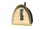 Oválná sauna Bianca s 1 místností 238 x 250 cm - Obrázek 2