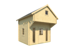 Casa de jardim Bunkie Alberta com colchão de dormir, portas e janelas com vidros duplos - Image 2