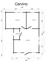 Casa de madeira Cervino 41 m2 - Image 3