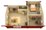 Casa de madeira Cervino 41 m2 - Image 2