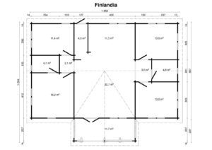 Log house Finlandia 130 m2 - Image 2