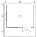 Aiamaja Göteborg B 70 mm – Obrázok 3