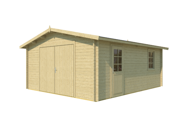 Timber garage B, 70 mm - Image 2