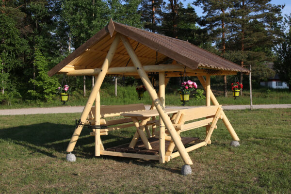 Holzschaukel Esko – Bild 1