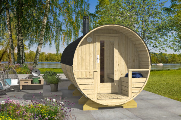 Sauna barril Kemi ÃƒËœ 210 x 400 cm - Image 1