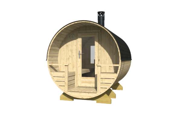 Sauna barril Kerava ÃƒËœ 210 x 267 cm - Image 3