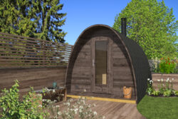 Sauna pod Kris con 2 locali 238 x 387 cm - immagine 2