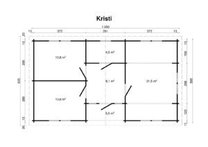 Freesprussmaja Kristi 60 m2 - Image 3