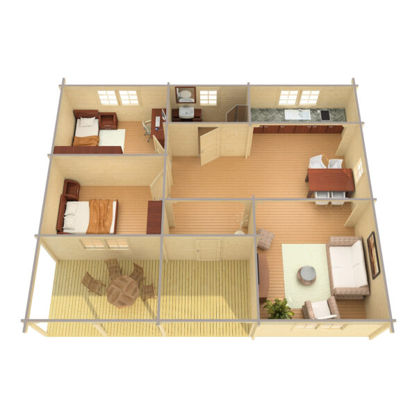 Baita Kristina 90 m2 - immagine 2