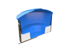 Hot tub Premium, Ø 207 with a blue granite lid - Image 2