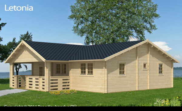 Baita Letonia 97 m2 - immagine 1
