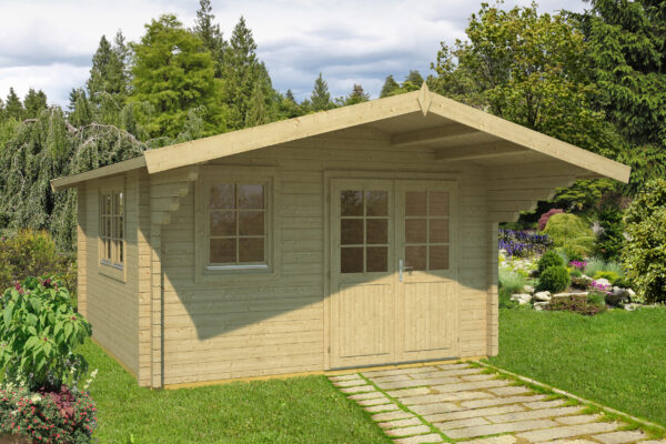 Abri de jardin Malaga B 70 mm – Image 1