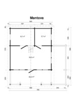 Casa de madeira Mantova 69 m2 com um sótão para dormir - Image 5