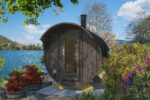 Sauna barril Masku Ø 210 x 217 cm - Image 2