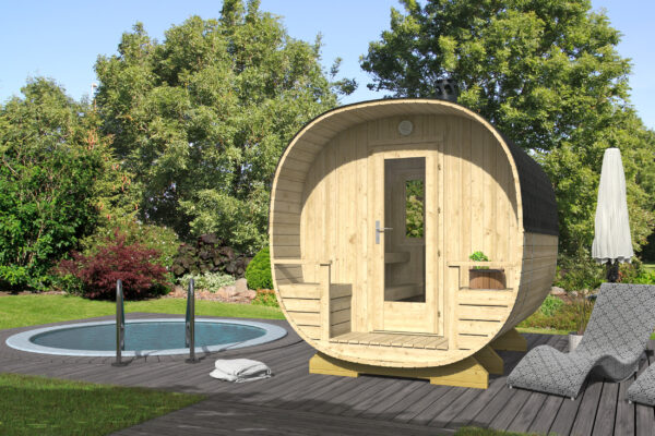Sauna a botte Nokia ÃƒËœ 240 x 267 cm - immagine 1