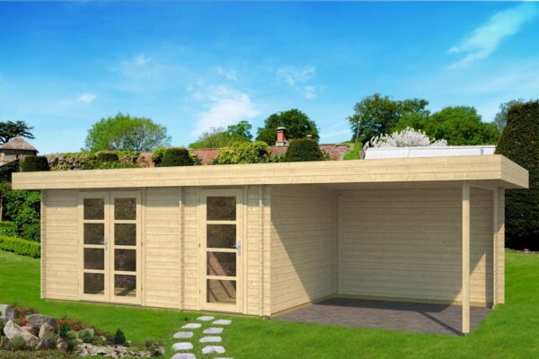 Oriental 4 with an awning, doors with a glazed unit - Image 1