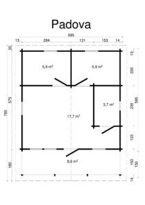 Log house Padova 33 m2 - Image 3