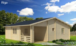 Log house Riga 60 m2