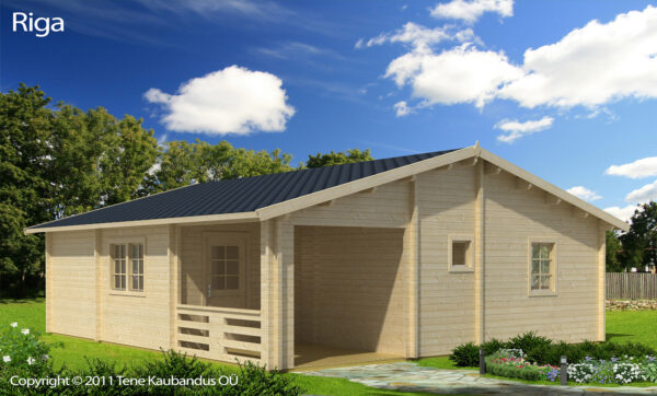 Log house Riga 60 m2 - Image 1