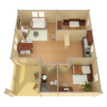Log house Riga 60 m2 - Image 3