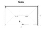 Aiamaja Sicilia, uks ja aknad klaaspaketiga - Image 3