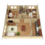 Baita Tipo 51,8 m2 - immagine 2