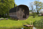 Sauna barril Turku Ø 240 x 447 cm - Image 2