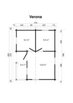 Freesprussmaja Verona 26 m2 - Image 2