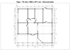Log house Vigo 92 m2 - Image 3