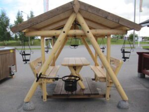 Altalena in legno Nelli - immagine 2
