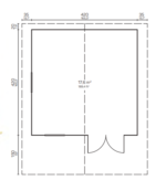 Gartenhaus Gotland A 70 mm – Bild 3