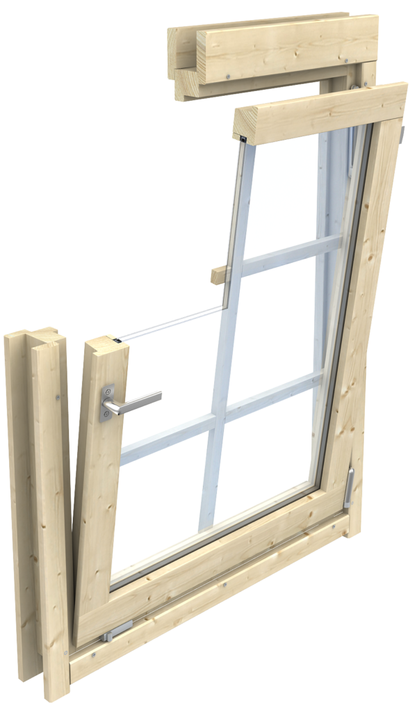 Garden house Aino, door and windows with a glazed unit - Image 3