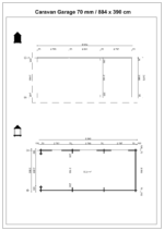Caravane de garage en bois 70 mm – Image 4