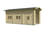 Caravane de garage en bois 70 mm – Image 2