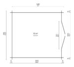 Capannone in legno Daisy 10m2 - immagine 3