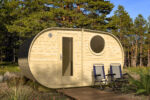 Sauna ovale Hanko a 2 camere 400 x 235 cm