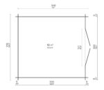 Wooden shed Tobias 10m2 - Image 3