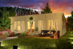Garden house in Canarias, door and windows with double glazing