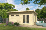 Garden house Turis 70, doors and windows with double glazing